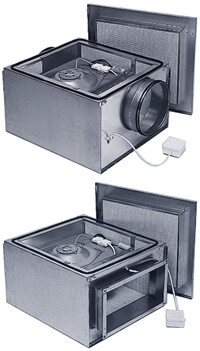 Вентиляторы в изолированном корпусе серии IRE 80x50 / 630
