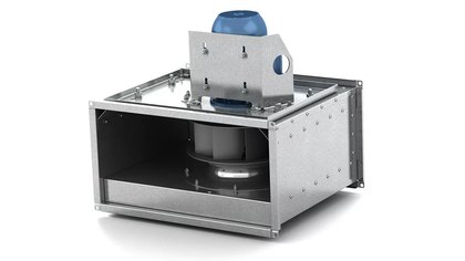 Вентилятор канальный радиальный прямоугольный КАНАЛ-КВАРК-П-В (взрывозащищённое исполнение)