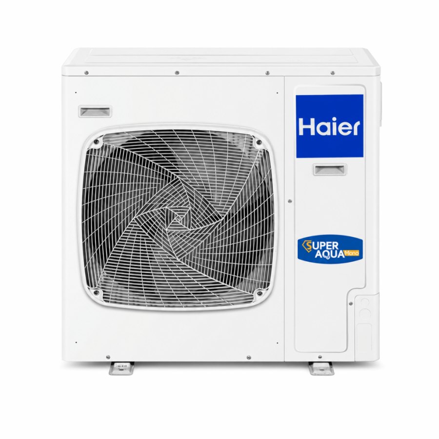 Моноблочный тепловой насос воздух-вода Haier Super Aqua mono AU082FYCRA(HW)
