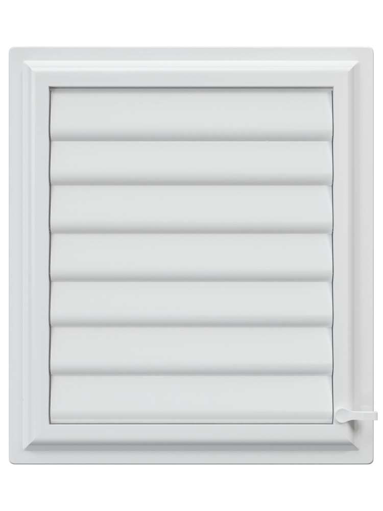 Решетка вентиляционная AIRVENT регулируемая жалюзи 349х399 пластик ERA