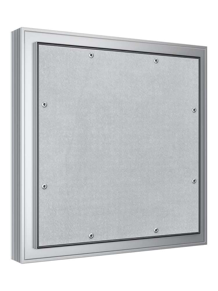 Люк ревизионный D Ceramo Comfort 200х300 скрытый монтаж усиленная петля алюминий EVECS