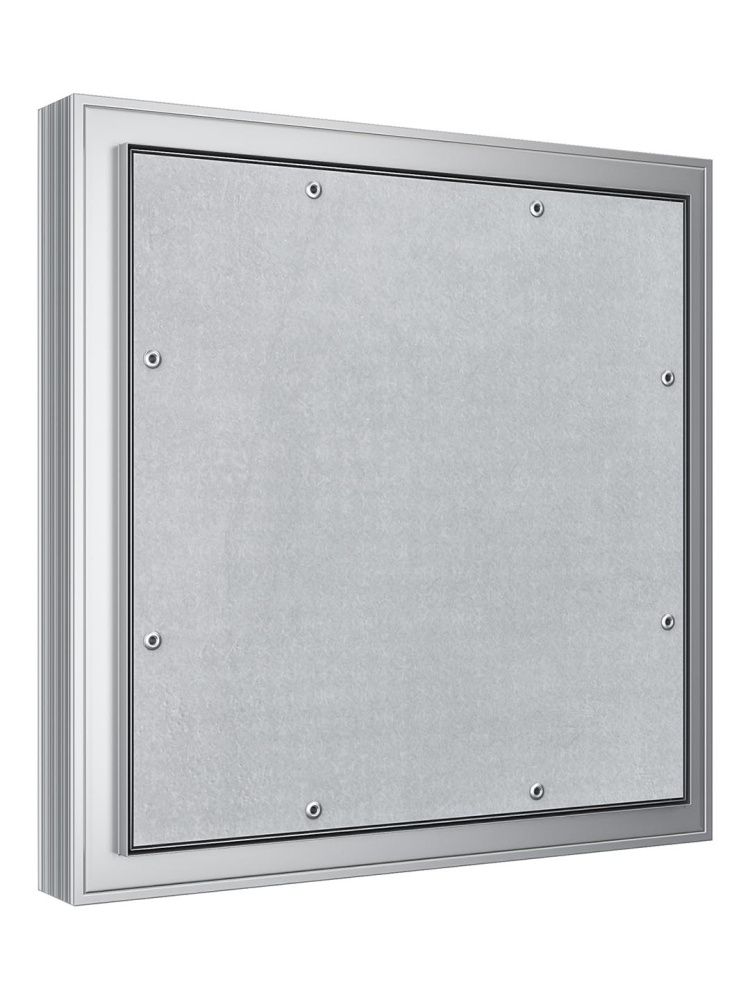Люк ревизионный D Ceramo Comfort 400х600 скрытый монтаж усиленная петля алюминий EVECS