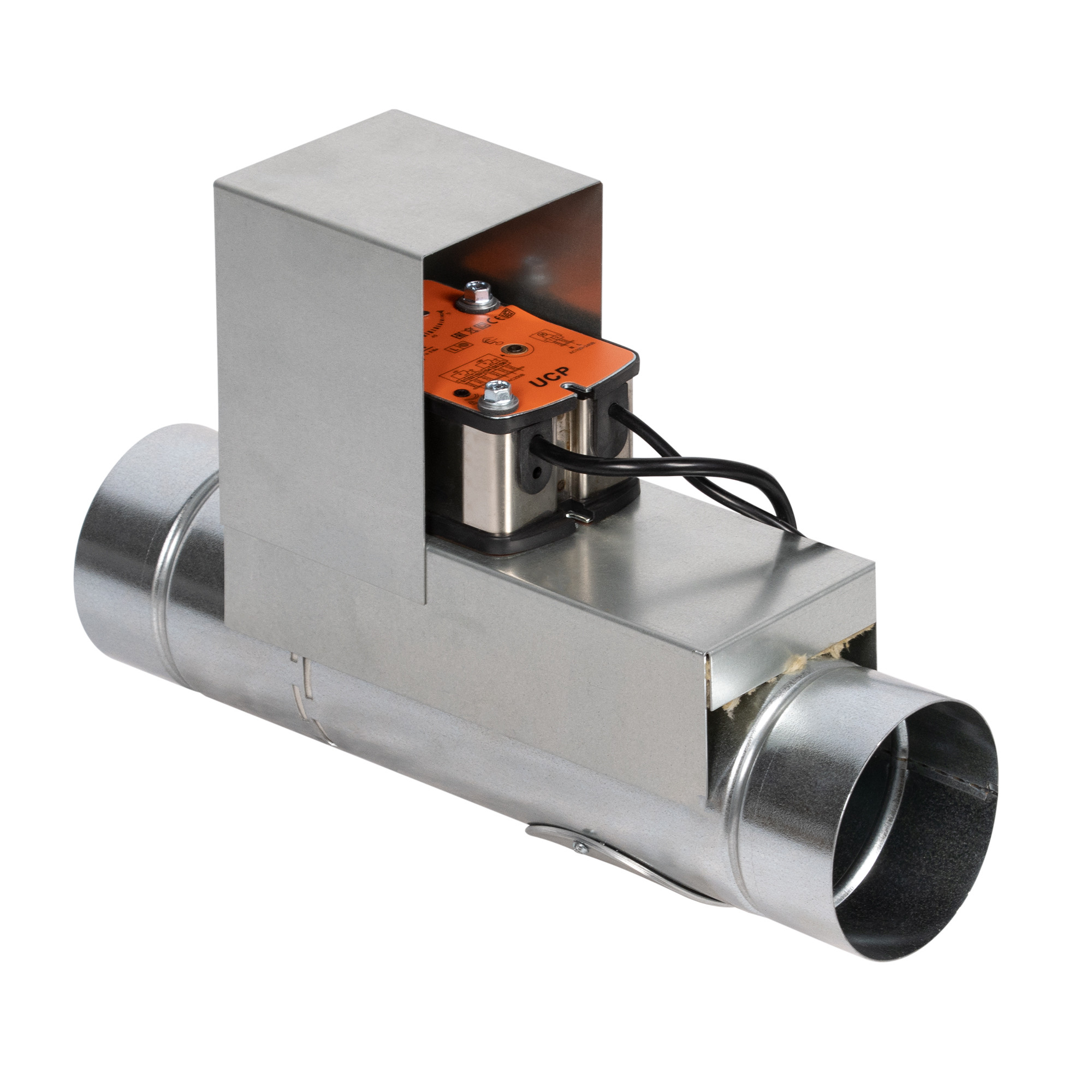 Клапан противопожарный SHUFT SHFDO-60-O-d225-EM230-0-0-0-0