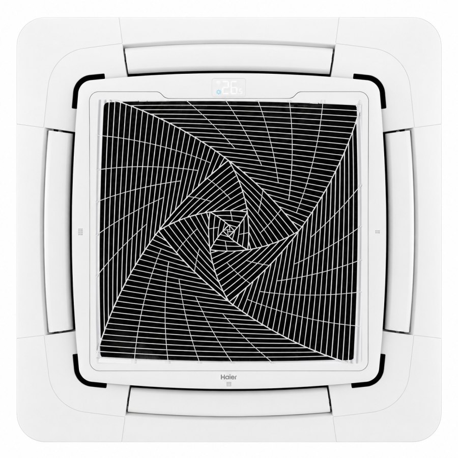 Кассетный внутренний блок Haier AB71S2SR1FA для мульти-сплит систем, панель PB-950QB