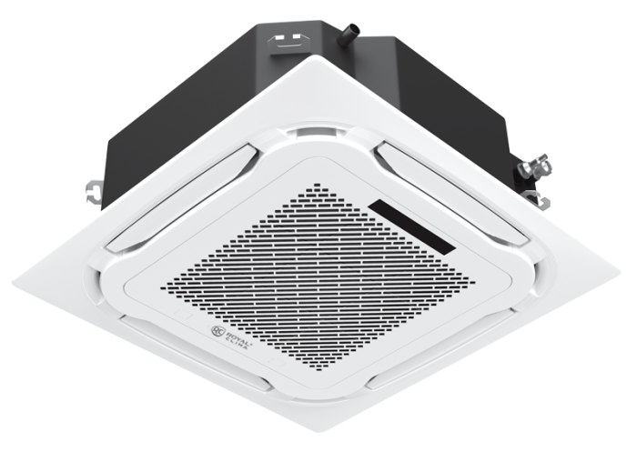 Классическая сплит-система кассетного типа ROYAL Clima COMPETENZA CO-4C 24HNXA/CO-4C/pan 8D2/CO-E 24HNXA