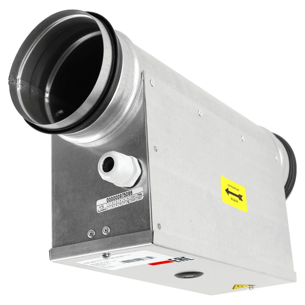 Электрический нагреватель для круглых каналов ZILON ZEA 400-9,0/3 Электрический нагреватель для круглых каналов ZILON ZEA 400-9,0/3
