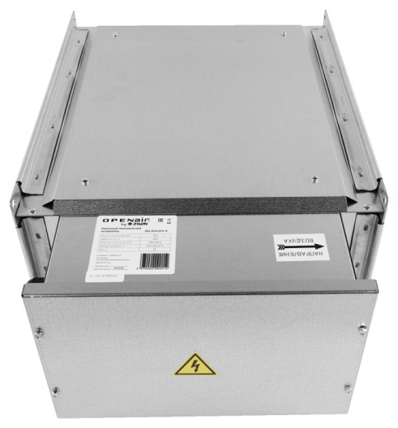 Электрический нагреватель для прямоугольных каналов ZILON ZES 400x200-15