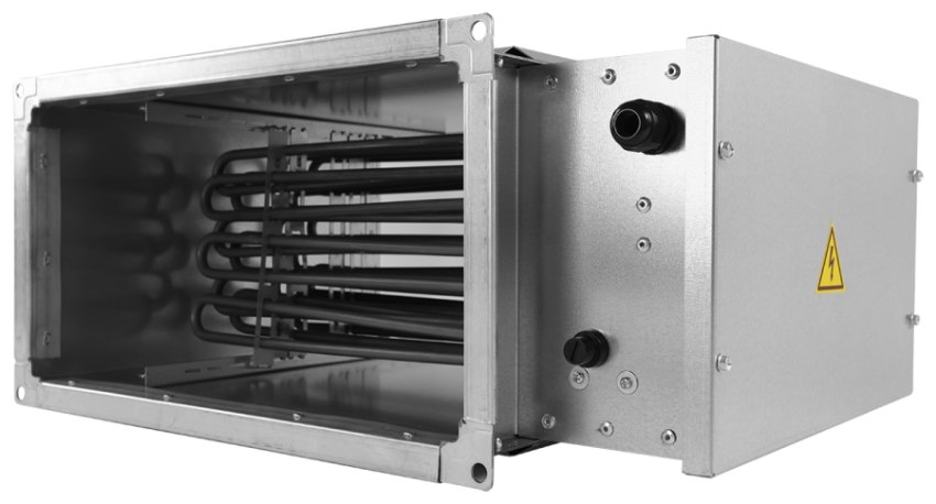 Электрический нагреватель для прямоугольных каналов ZILON ZES 1000x500-90