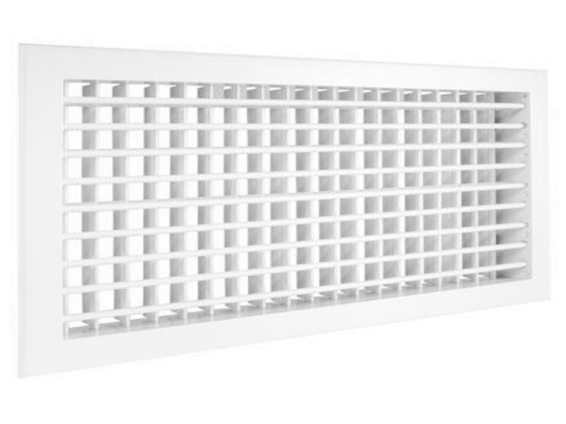 Настенная двурядная решётка ZILON 2 WA 1000*300