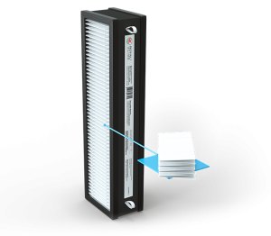Сменная фильтрующая вставка: HEPA-фильтр медицинского класса и угольный фильтр RCB 150 ROYAL Clima H12 + carbon