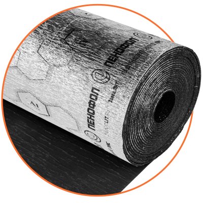 ПЕНОФОЛ BLACK C 5 мм, рулон 1,2×30 м (36 м²)