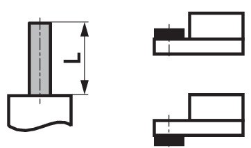 LM230A-S-TP — Длина вала